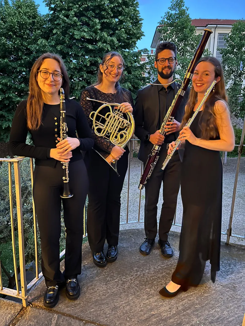 Quartetto Rossini di Obiettivo Orchestra (ph. Silvia Vaj Piova)